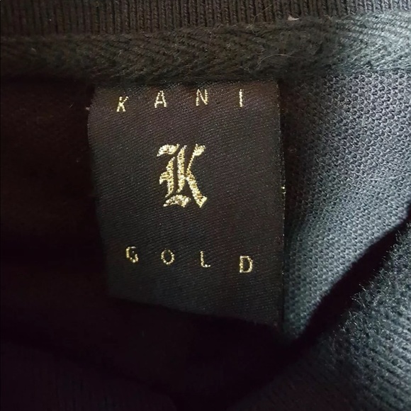 Kano Gold 3X Black Short Sleeve Polo Shirt - Picture 8 of 9